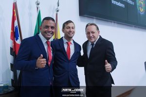 Cerim&ocirc;nia de Posse dos Vereadores, Prefeito e Vice prefeito da Cidade de Louveira