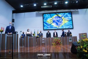 Cerim&ocirc;nia de Posse dos Vereadores, Prefeito e Vice prefeito da Cidade de Louveira