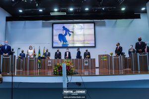 Cerim&ocirc;nia de Posse dos Vereadores, Prefeito e Vice prefeito da Cidade de Louveira