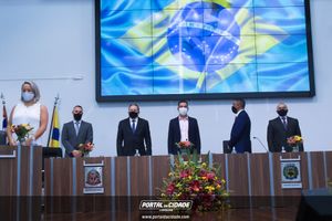 Cerim&ocirc;nia de Posse dos Vereadores, Prefeito e Vice prefeito da Cidade de Louveira