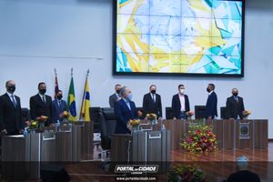 Cerim&ocirc;nia de Posse dos Vereadores, Prefeito e Vice prefeito da Cidade de Louveira