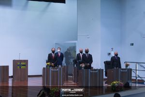 Cerim&ocirc;nia de Posse dos Vereadores, Prefeito e Vice prefeito da Cidade de Louveira