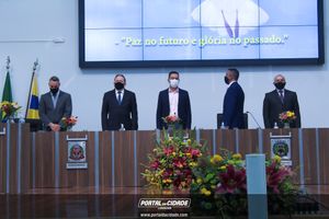 Cerim&ocirc;nia de Posse dos Vereadores, Prefeito e Vice prefeito da Cidade de Louveira