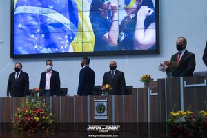 Cerim&ocirc;nia de Posse dos Vereadores, Prefeito e Vice prefeito da Cidade de Louveira