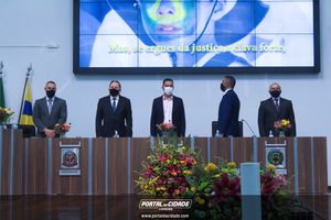Cerim&ocirc;nia de Posse dos Vereadores, Prefeito e Vice prefeito da Cidade de Louveira