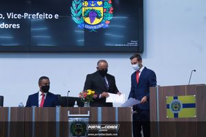 Cerim&ocirc;nia de Posse dos Vereadores, Prefeito e Vice prefeito da Cidade de Louveira