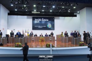 Cerim&ocirc;nia de Posse dos Vereadores, Prefeito e Vice prefeito da Cidade de Louveira