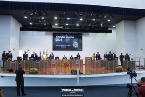 Cerim&ocirc;nia de Posse dos Vereadores, Prefeito e Vice prefeito da Cidade de Louveira