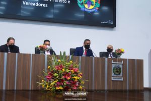 Cerim&ocirc;nia de Posse dos Vereadores, Prefeito e Vice prefeito da Cidade de Louveira
