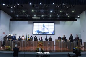 Cerim&ocirc;nia de Posse dos Vereadores, Prefeito e Vice prefeito da Cidade de Louveira