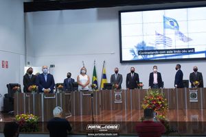 Cerim&ocirc;nia de Posse dos Vereadores, Prefeito e Vice prefeito da Cidade de Louveira