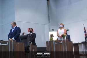 Cerim&ocirc;nia de Posse dos Vereadores, Prefeito e Vice prefeito da Cidade de Louveira