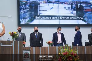 Cerim&ocirc;nia de Posse dos Vereadores, Prefeito e Vice prefeito da Cidade de Louveira