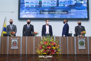 Cerim&ocirc;nia de Posse dos Vereadores, Prefeito e Vice prefeito da Cidade de Louveira