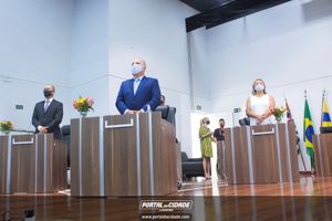 Cerim&ocirc;nia de Posse dos Vereadores, Prefeito e Vice prefeito da Cidade de Louveira