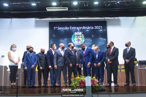 Cerim&ocirc;nia de Posse dos Vereadores, Prefeito e Vice prefeito da Cidade de Louveira