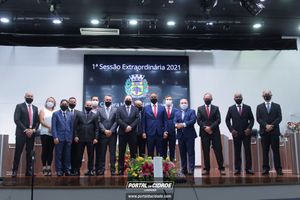 Cerim&ocirc;nia de Posse dos Vereadores, Prefeito e Vice prefeito da Cidade de Louveira