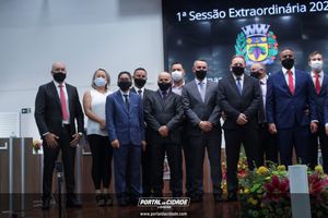Cerim&ocirc;nia de Posse dos Vereadores, Prefeito e Vice prefeito da Cidade de Louveira