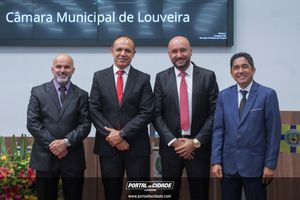 Cerim&ocirc;nia de Posse dos Vereadores, Prefeito e Vice prefeito da Cidade de Louveira