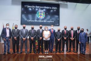 Cerim&ocirc;nia de Posse dos Vereadores, Prefeito e Vice prefeito da Cidade de Louveira