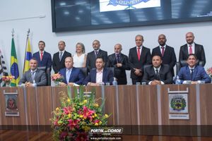 Cerim&ocirc;nia de Posse dos Vereadores, Prefeito e Vice prefeito da Cidade de Louveira