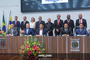 Cerim&ocirc;nia de Posse dos Vereadores, Prefeito e Vice prefeito da Cidade de Louveira