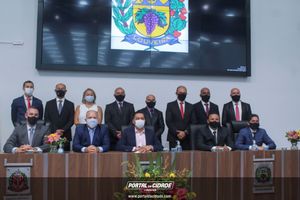 Cerim&ocirc;nia de Posse dos Vereadores, Prefeito e Vice prefeito da Cidade de Louveira