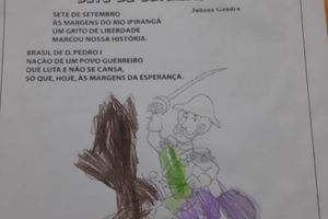 7 de Setembro na rede Municipal de Ensino em Louveira