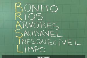 7 de Setembro na rede Municipal de Ensino em Louveira
