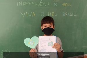 7 de Setembro na rede Municipal de Ensino em Louveira
