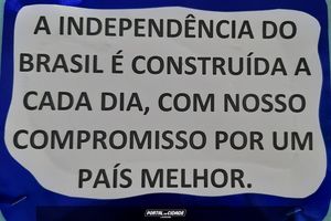 7 de Setembro na rede Municipal de Ensino em Louveira