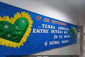 7 de Setembro na rede Municipal de Ensino em Louveira
