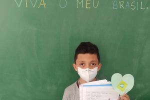 7 de Setembro na rede Municipal de Ensino em Louveira
