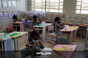 7 de Setembro na rede Municipal de Ensino em Louveira
