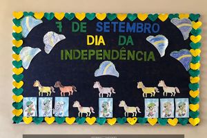7 de Setembro na rede Municipal de Ensino em Louveira
