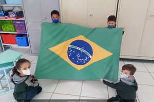 7 de Setembro na rede Municipal de Ensino em Louveira