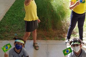 7 de Setembro na rede Municipal de Ensino em Louveira