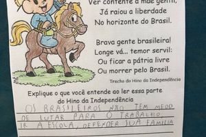 7 de Setembro na rede Municipal de Ensino em Louveira