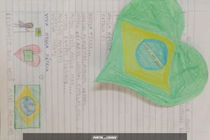 7 de Setembro na rede Municipal de Ensino em Louveira