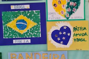 7 de Setembro na rede Municipal de Ensino em Louveira