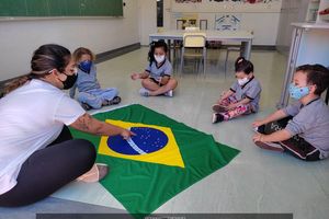 7 de Setembro na rede Municipal de Ensino em Louveira