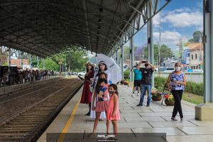 Passeio de trem tur&iacute;stico 