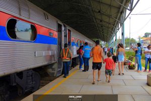 Passeio de trem tur&iacute;stico 