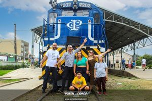 Passeio de trem tur&iacute;stico 