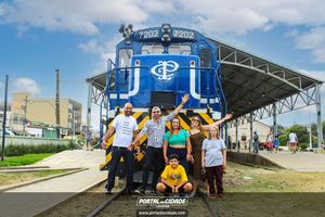 Passeio de trem tur&iacute;stico 