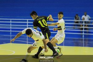 Semifinal do Futsal Amador-Chamados  X   J Cabelereiro 
