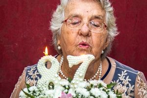 Anivers&aacute;rio Dorotea Melchiors Kirst - 87 anos