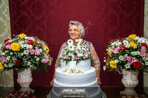 Anivers&aacute;rio Dorotea Melchiors Kirst - 87 anos