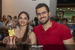 Noite de sorteio na Metru's Pizzaria