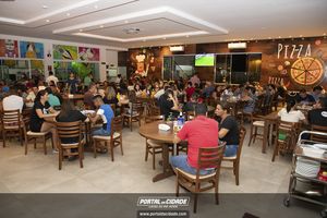 Noite de sorteio na Metru's Pizzaria